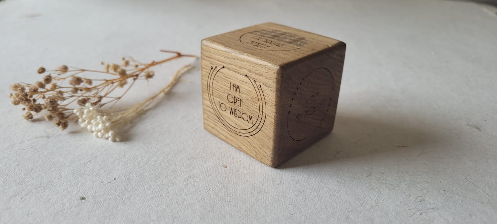 Affirmation Cube