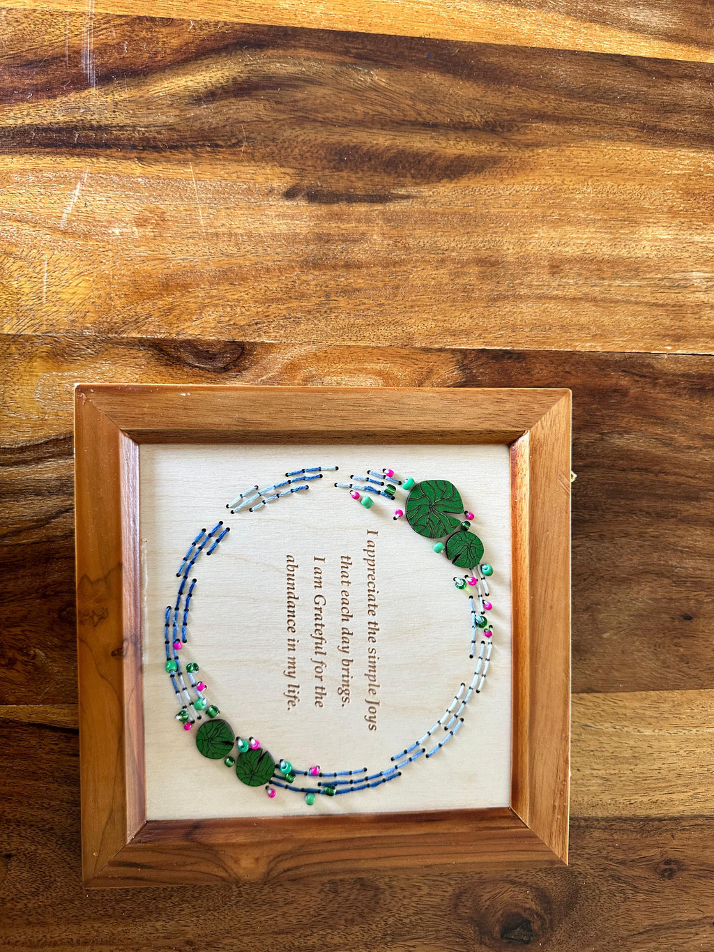 Affirmation Frame - Gratitude