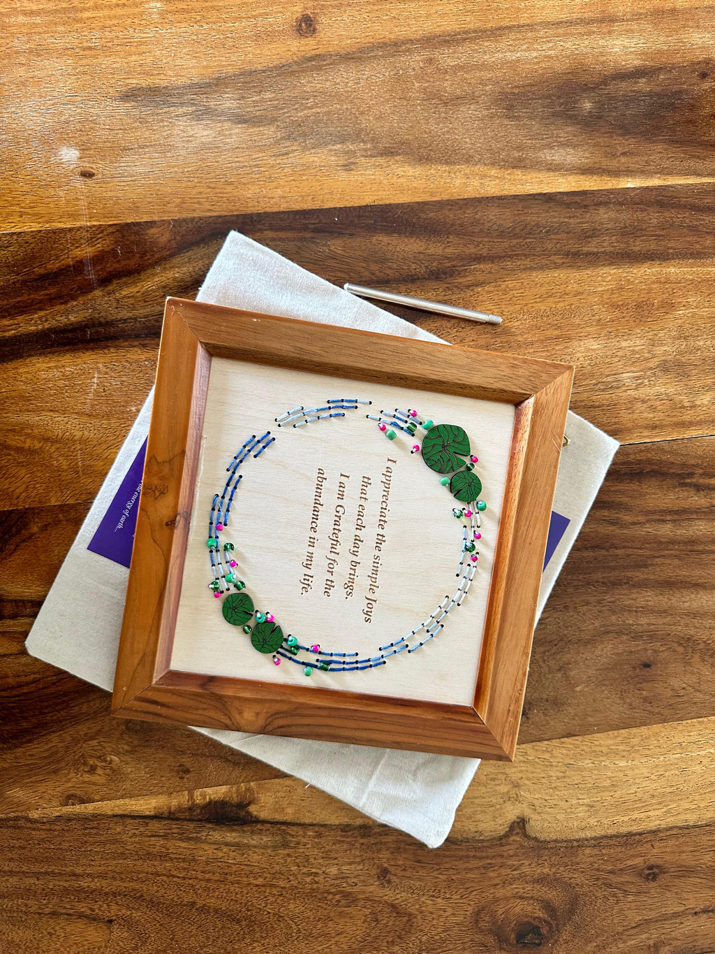 Affirmation Frame - Gratitude