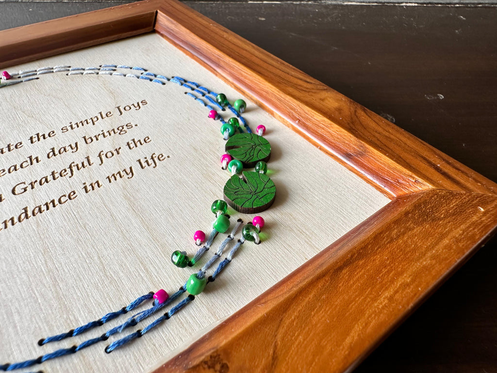 Affirmation Frame - Gratitude