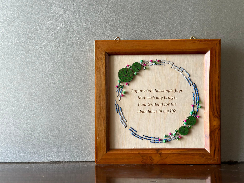 Affirmation Frame - Gratitude