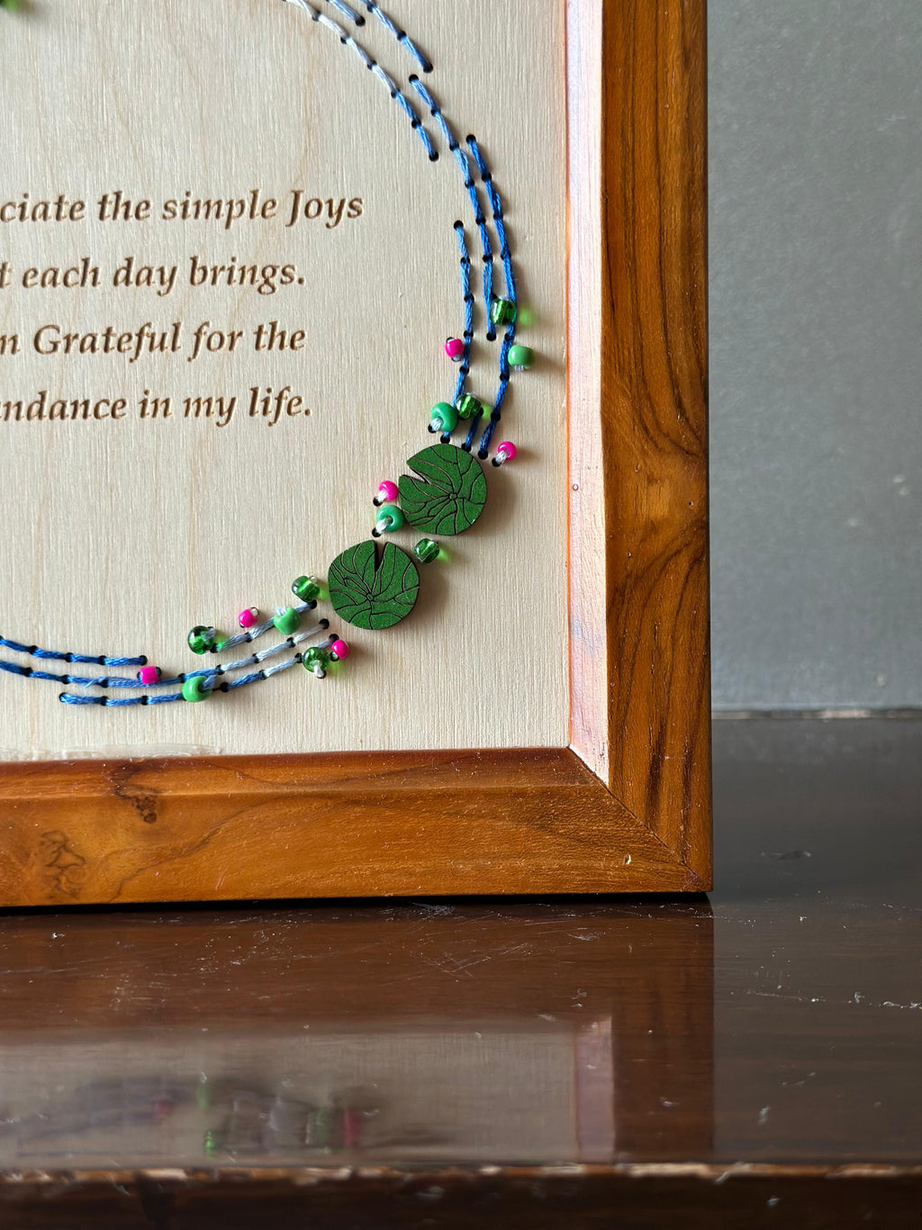 Affirmation Frame - Gratitude