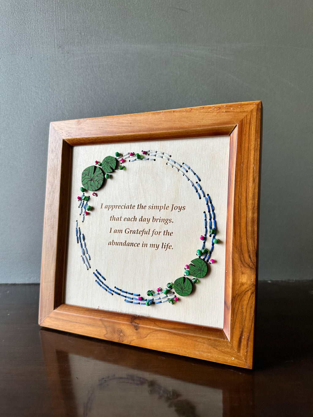 Affirmation Frame - Gratitude
