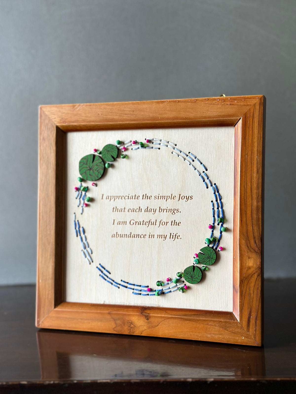 Affirmation Frame - Gratitude