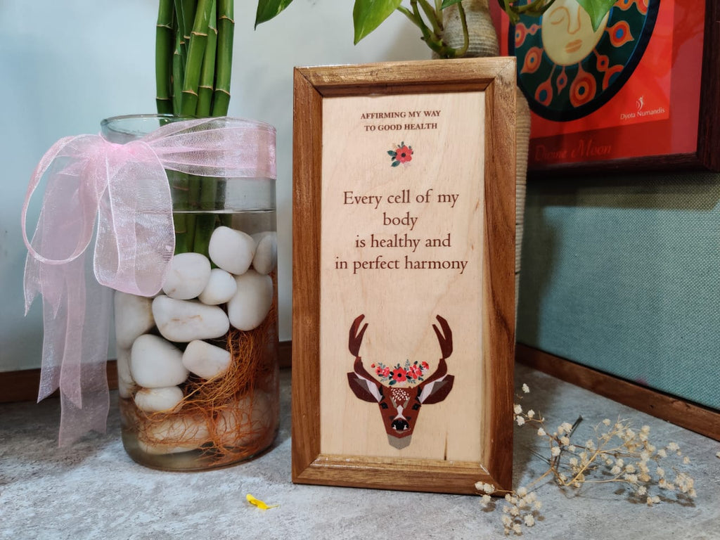 Affirmation Slab-Good Health