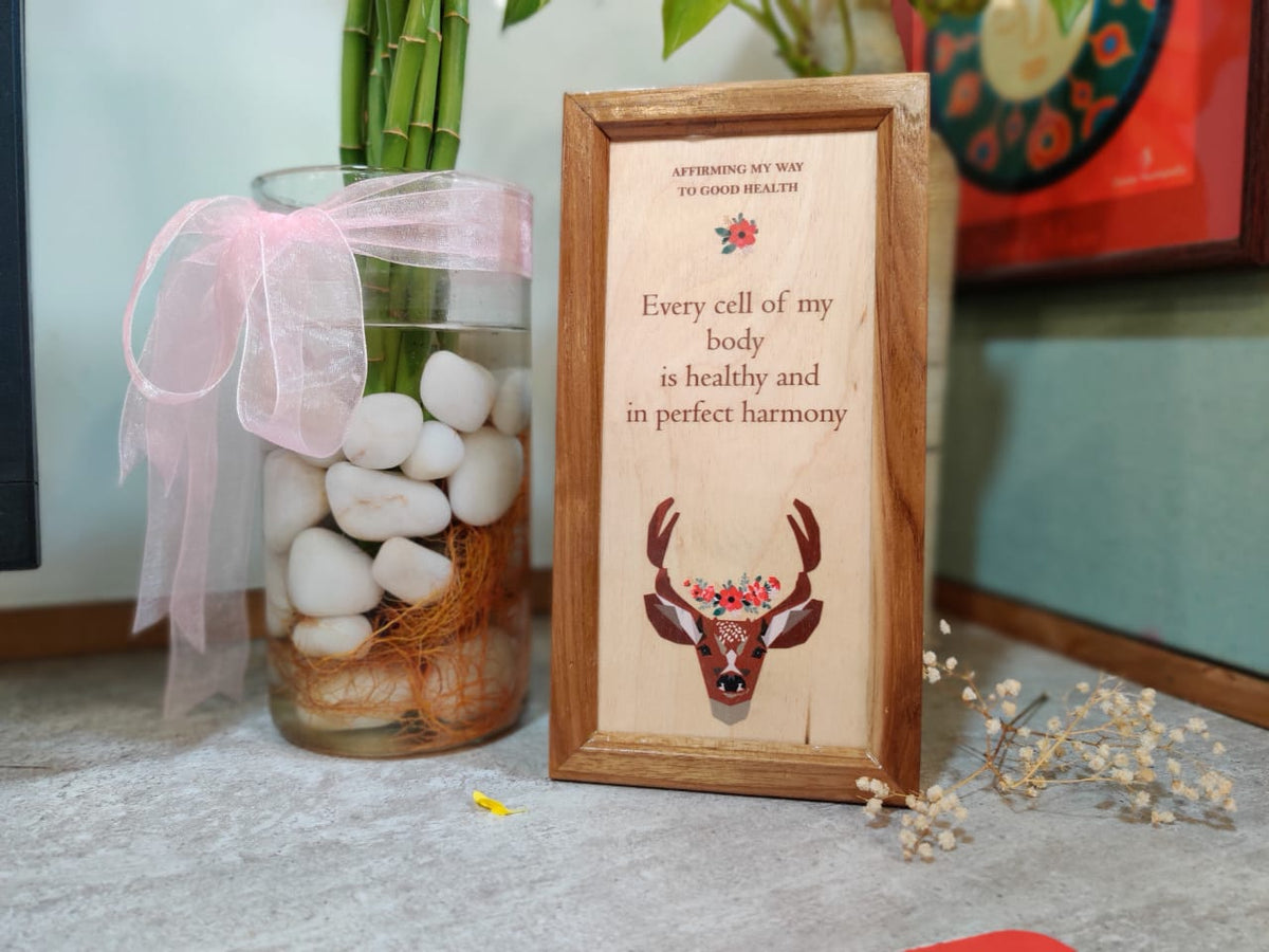 Affirmation Slab-Good Health