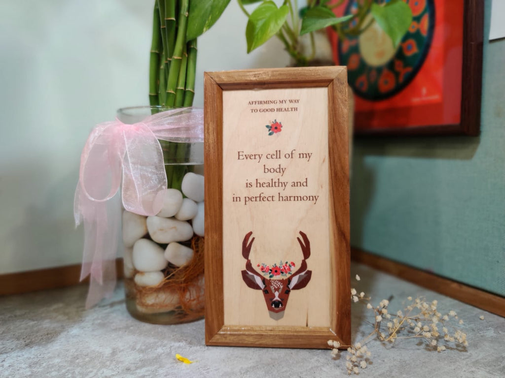 Affirmation Slab-Good Health